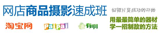 自力教育网店商品摄影速成班